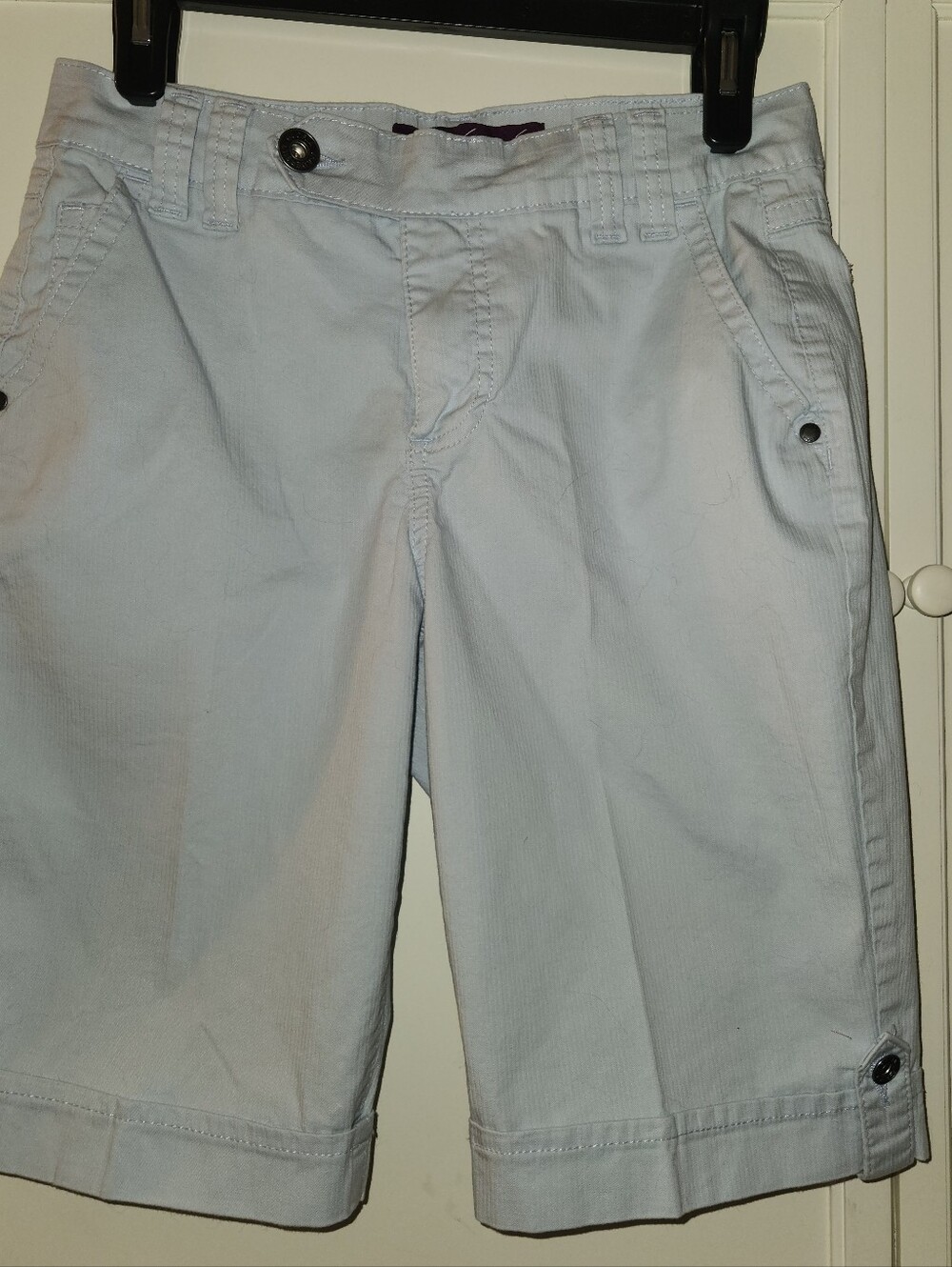 Womens Lt Blue Bermuda Shorts Sz 4